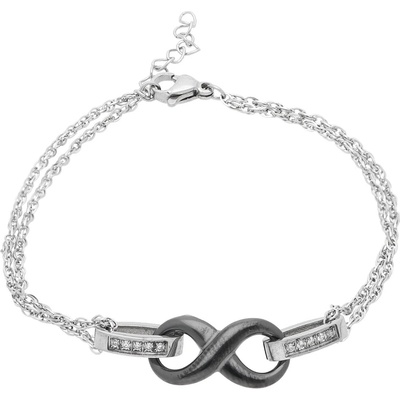 Ewena dámský náramek z chirurgické oceli CKR759