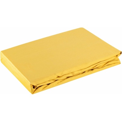 Eurofirany makosatén prestieradlo Nova horčicové 200X220x30