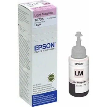 Image 1 of Epson Оригинална мастилница Epson T6736 Light Magenta bottle, 70ml, Epson L800, L810, L850, L1800 (C13T67364A)