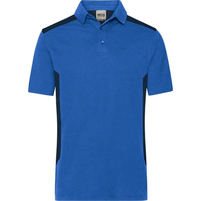 James & Nicholson polokošile Strong JN 1826 krátký rukáv pánská Cot-02182688500 modrá/navy