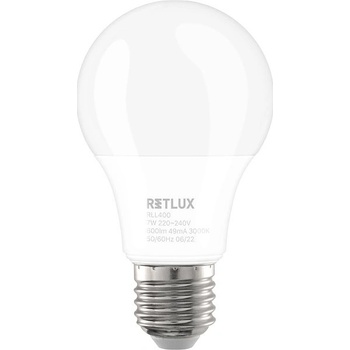 Retlux RLL 400 A60 E27 bulb 7W RLL 400