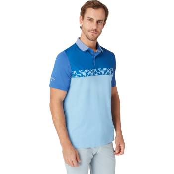 Callaway Блуза с яка Callaway Men's Oxford Short-Sleeve Performance Polo Shirt - Galaxy Blue