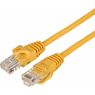 Alantec KKU5ZOL0.5 Cat5e U/UTP (UTP), 0,5m, žlutý