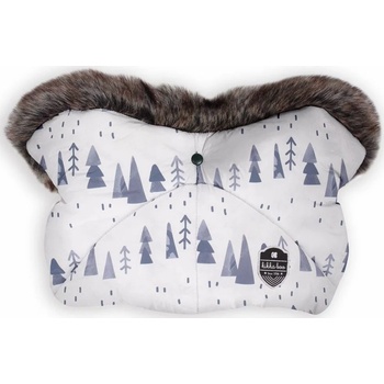 Image 1 of KikkaBoo Ръкавица за количка KikkaBoo - Shiny Nylon, Snow Forest (31108040089)