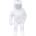 Seletti Настолна лампа COSMIC FLASHING STARMAN 28 cм, LED, бяла, Seletti (SLT10939)