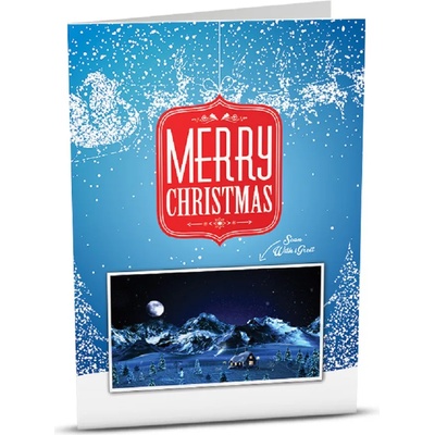 iGreet Поздравителна картичка iGreet - Коледна нощ (MC003)