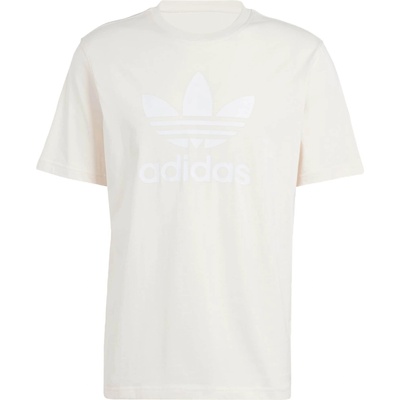 Adidas originals Тениска 'Adicolor Trefoil' бежово, размер S