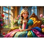 Alipson Puzzle - Puzzle The Princess on her Throne - 500 piese