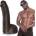 Doc Johnson Signature Cocks Mr. Marcus Cock & Balls FIRMSKYN Vac-U-Lock 9" Chocolate