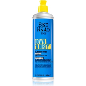 TIGI Down N' Dirty Clarifying Detox Shampoo почистващ детоксикиращ шампоан за ежедневна употреба 400ml
