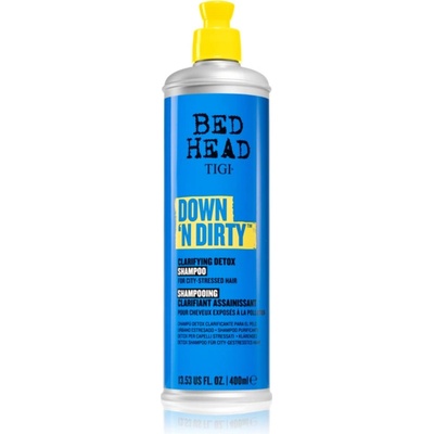 TIGI Down N' Dirty Clarifying Detox Shampoo почистващ детоксикиращ шампоан за ежедневна употреба 400ml