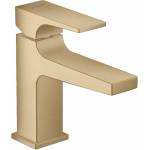 Hansgrohe Смесител за умивалник Hansgrohe Metropol 100 с Push-Open клапан, четкан бронз (32500140)