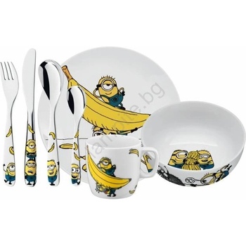 WMF - Детски комплект за хранене mimoni, 7 части (gs1053)