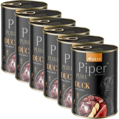 Dolina Noteci Консерва Piper Pure патица и ябълка 6 x 400 г