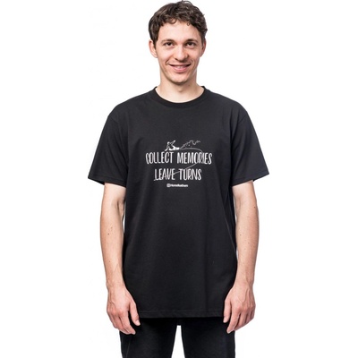 Horsefeathers TURNS T shirt black