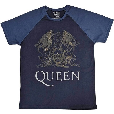 Queen Crest Raglan Navy Blue & Denim Blue XL Риза (QURL22MND04)