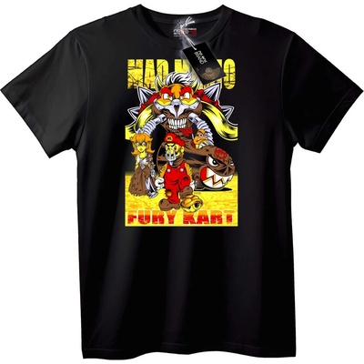 NOONEBRAND Тениска Fury Kart Mario - XL, Black