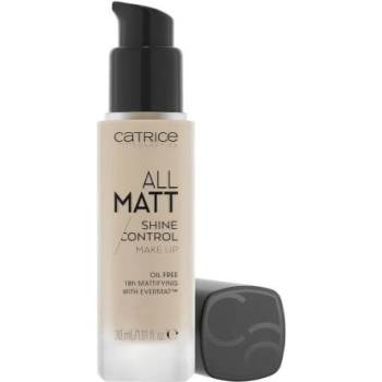 Catrice All Matt zmatňujúci make-up 015 C Cool Vanilla Beige 30 ml