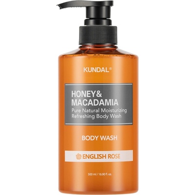 KUNDAL Honey&Macadamia Body Wash English Rose 500 ml