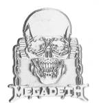 RAZAMATAZ значка megadeth - vic rattlehead - razamataz - pb091