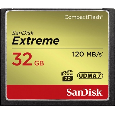 SanDisk CompactFlash Extreme 32GB UDMA7 SDCFXSB-032G-G46