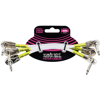 Ernie Ball P06052 15 cm Ъглов - Ъглов Пач кабел (P06052)