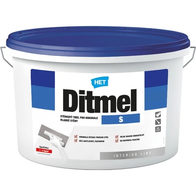 Het Ditmel S disperzní tmel pro interiéry 18 kg bílá
