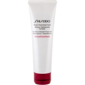 Shiseido Essentials Deep почистваща пяна за мазна и проблемна кожа 125 ml за жени