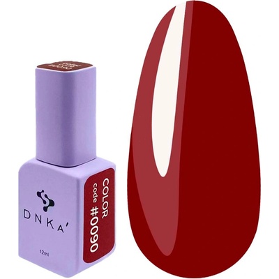 Hybridní lak DNKa 0090 sytě červený 12 ml (GPDC0090)
