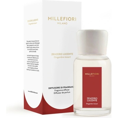 Millefiori Milano Zenzero Lucente aroma difuzér 250 ml