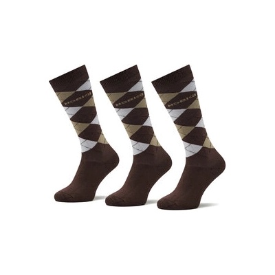 Horka Комплект 3 чифта дълги чорапи мъжки Riding Socks 145450 Кафяв (Riding Socks 145450)