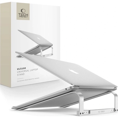 Tech-protect ULS100 универсална стойка за лаптопи до 16" - сребриста (5906302309856)
