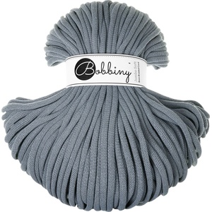 Bobbiny Jumbo Soft 8 mm 100 m Steel юта (BF-E012)