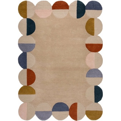 Flair Rugs Mia Scallop Frame Béžový