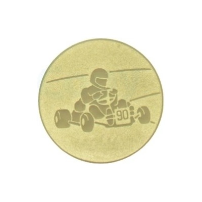 Kovový emblém MOTOKÁRA KART 031