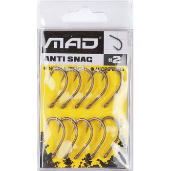 MAD Anti Snag Hook vel.2 10 ks
