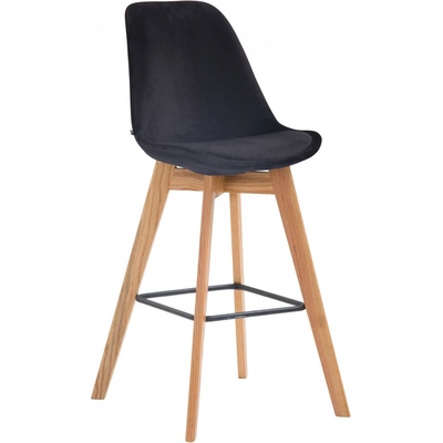 Design-Shop Metz samet Černá / natura