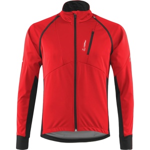 Löffler Мъжко ветрозащитно яке за колоездене Löffler Bike Zip-Off Jacket San Remo Airblocc Light Cycling jacket - Red - размер 48 (EU) (051-1323-0512)