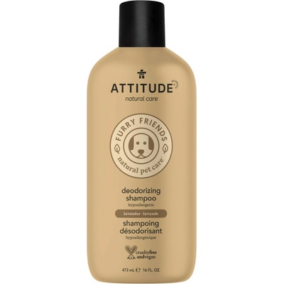 Attitude Prírodný šampón odstraňujúci zápach pre domácich miláčikov 473ml