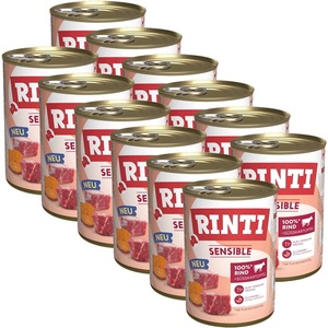 RINTI Консерва RINTI SENSIBLE говеждо & сладък картоф 12 x 400 г