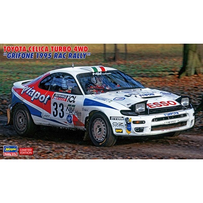 Hasegawa Toyota Celica Turbo 4WD “Grifone 1995 RAC Rally 1:24