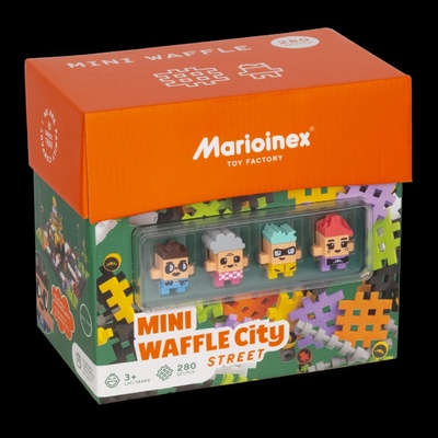 MARIOINEX Mini waffle city 280 ks