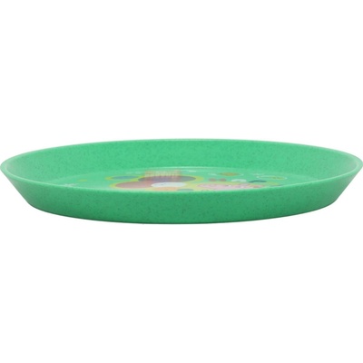 KOZIOL Talíř CONNECT Prasátko Peppa Pop 20,5 cm zelený