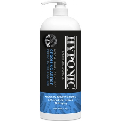 Hyponic Grooming Artist Hluboce Čistící a Objemový šampon pro psy 1500 ml