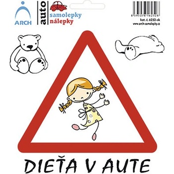 Piktogram Dieťa v aute!