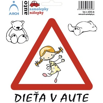 Piktogram Dieťa v aute!