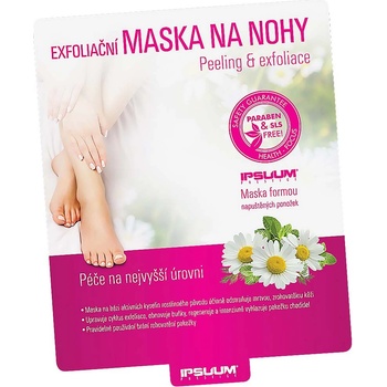 Ipsuum exfoliační maska na nohy 1 pár