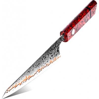 IZMAEL Damaškový kuchynský nôž Minoru Garasuki 15 cm