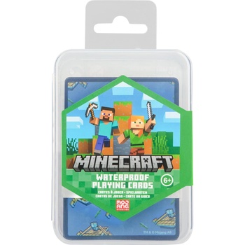 Paladone Карти за игра Paladone - Minecraft (Waterproof) (PP14949MCF)