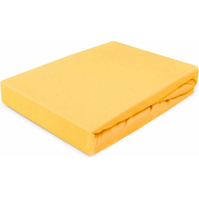 Darymex Jersey prestieradlo 004 žlté 80X160